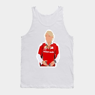 Britta Roeske, press relations manager for Sebastian Vettel for Ferrari Tank Top